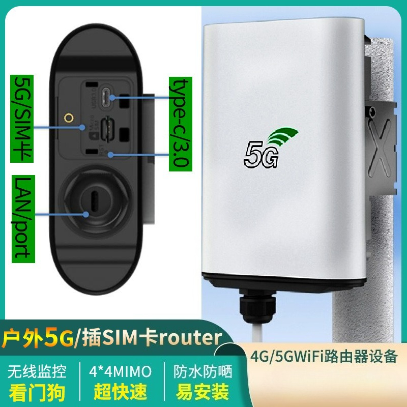 5G Cpe Router Outdoor - Routeur mobile sans fil 5G extérieur