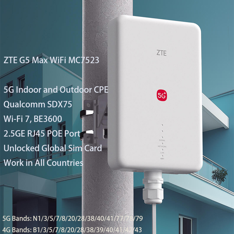5G Outdoor Cpe Nsa Sa - Routeur d'intérieur ZTE 5G CPE G5