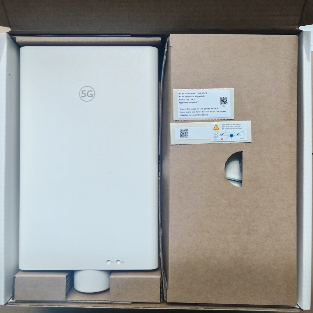 Routeur extérieur 5G 4G LTE Br - 5G Outdoor Cpe Nsa Sa avis et prix