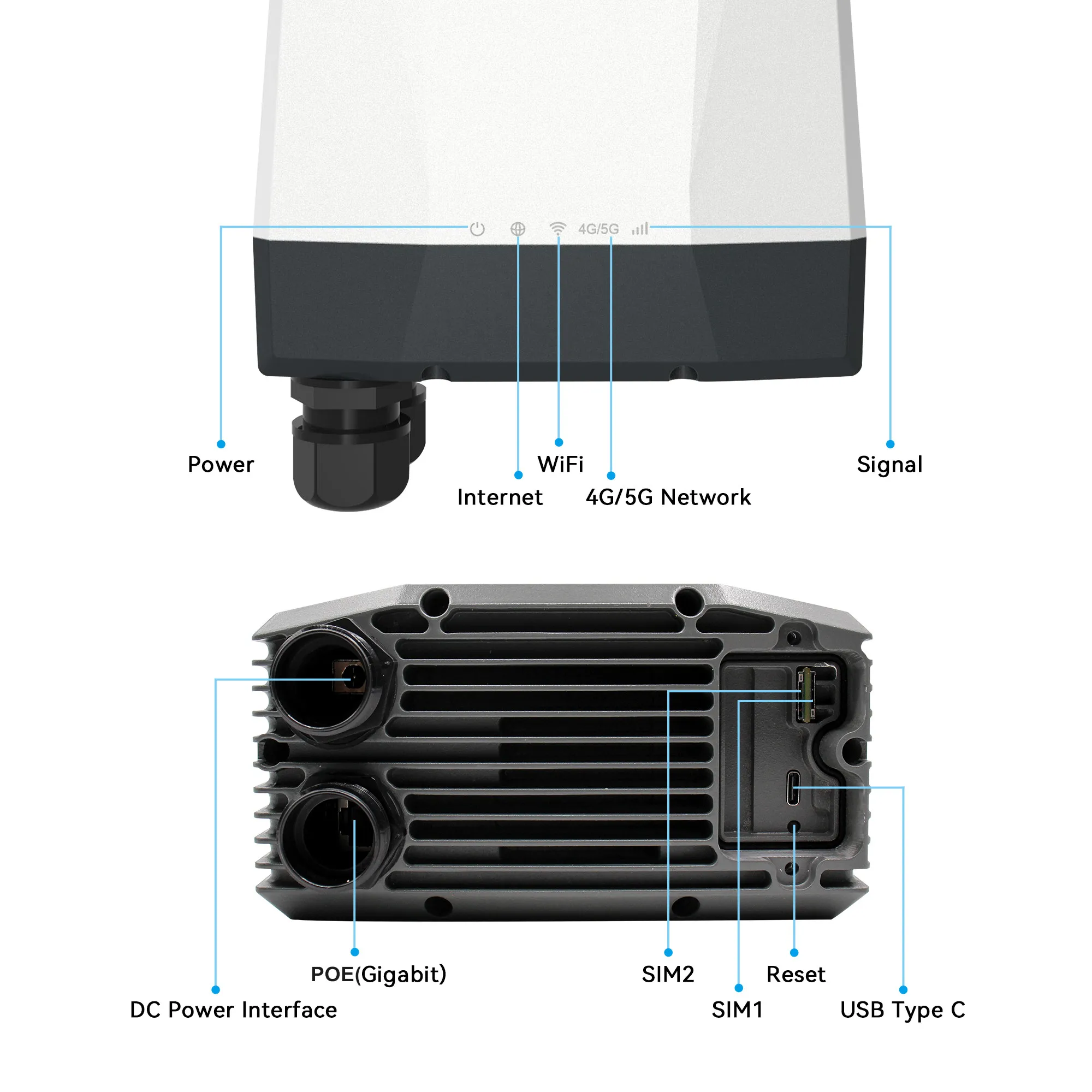 Routeur CPE extérieur 5G ZXY Y - 5G Outdoor Cpe Nsa Sa avis et prix