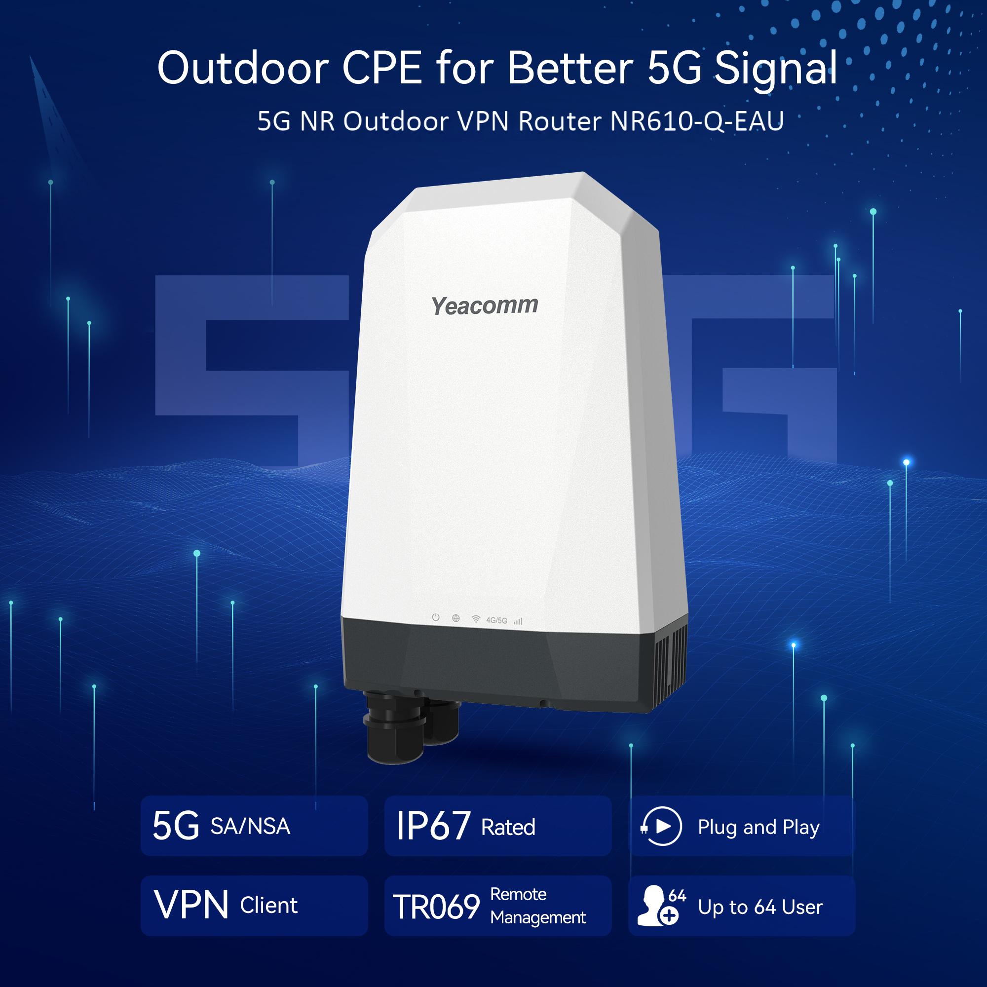 Routeur CPE extérieur Yeacomm  - 5G Outdoor Cpe Nsa Sa avis et prix