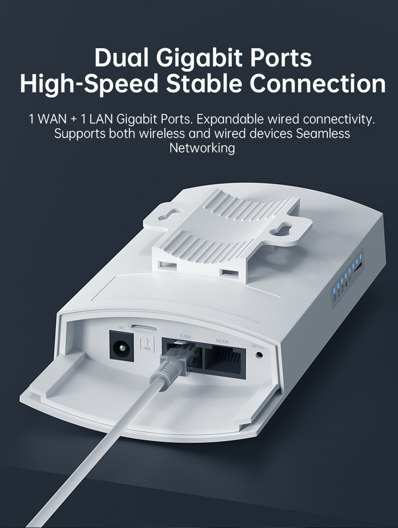 Routeur sans fil Plery WIFI 5  - 5G Cpe Router Outdoor avis et prix