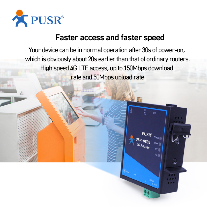 Routeur sans fil cellulaire in - Industrial 4G Router Vpn avis et prix