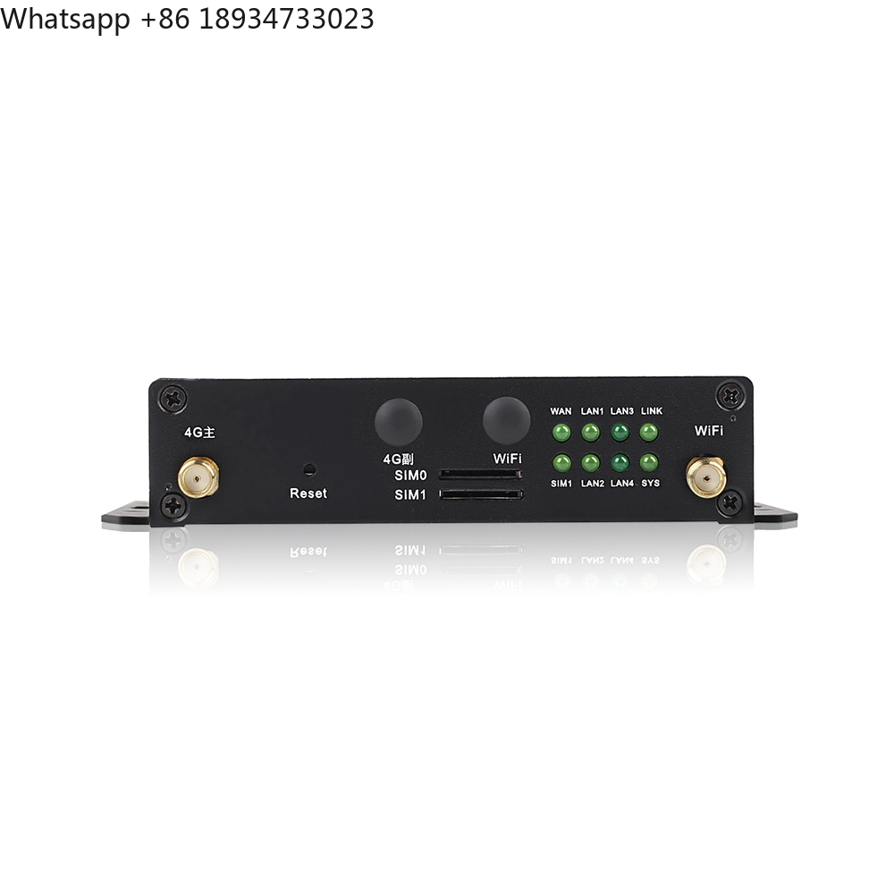 Boîtier métallique, entrée DC5 - 4G Router Dual Sim Failover avis et prix