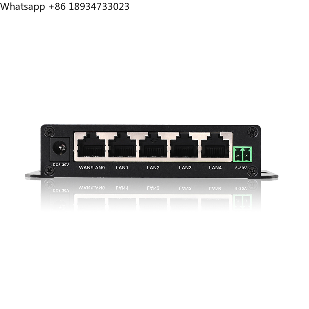 Boîtier métallique, entrée DC5 - 4G Router Dual Sim Failover avis et prix