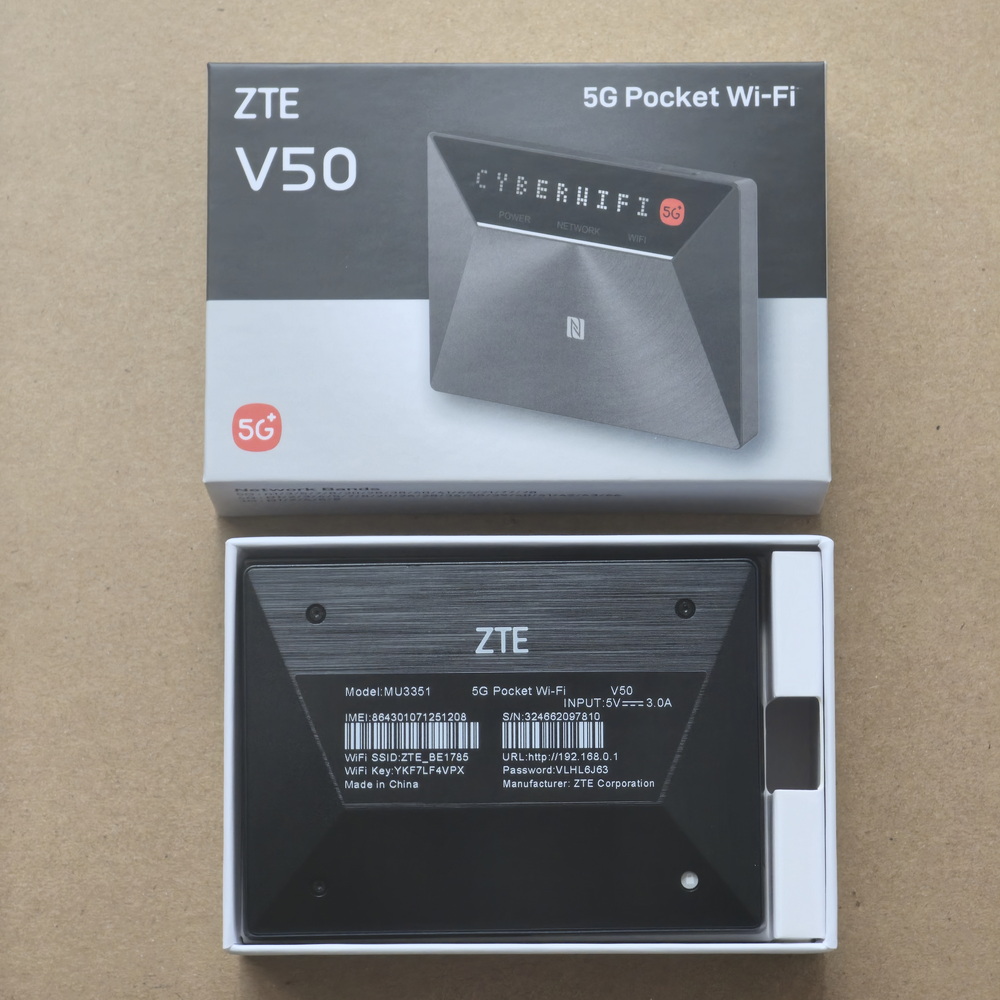 Routeur de poche ZTE 5G Mobile - 4G Router Dual Band Wifi Ac1200 avis et prix