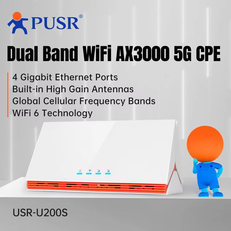 Routeur CPE WiFi6 AX3000 4G/5G - 4G Router Sim Card Slot Gigabit avis et prix