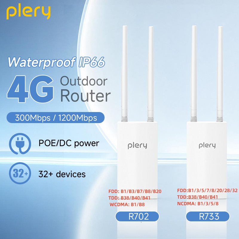 Routeur 4G LTE extérieur Plery - 4G Lte Router Outdoor Waterproof avis et prix