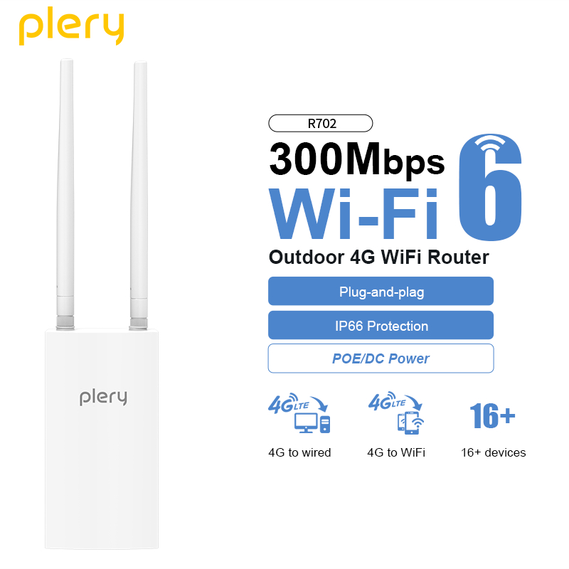 Routeur 4G LTE extérieur Plery - 4G Lte Router Outdoor Waterproof avis et prix