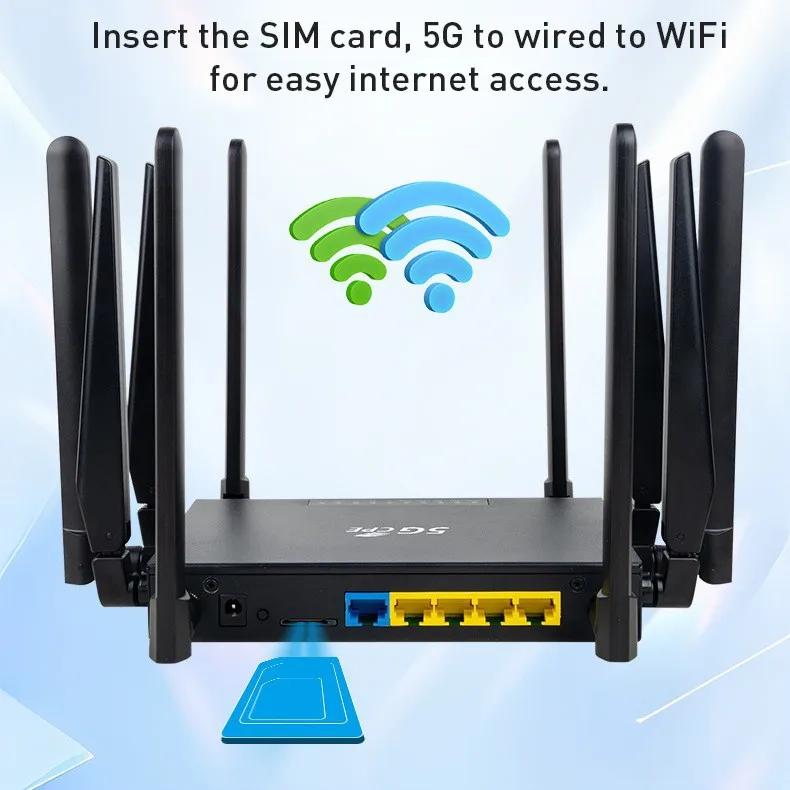 Pour la version eurasienne du  - 4G Router Sim Card Slot Gigabit avis et prix