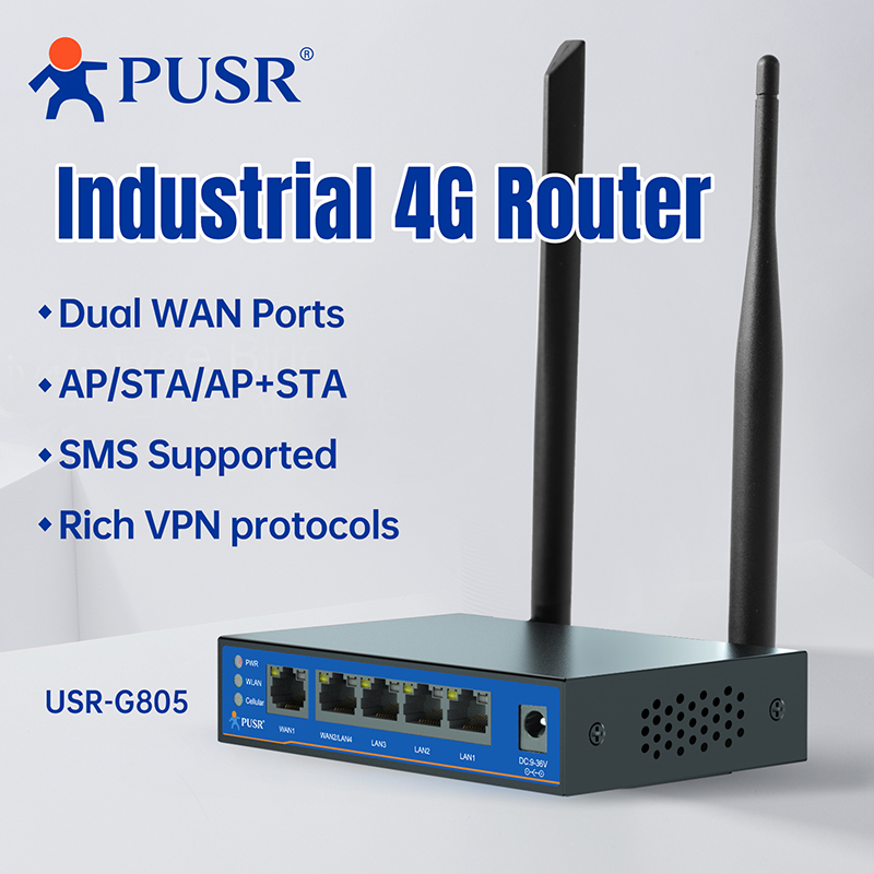 Routeur industriel PUSR 4G LTE - 4G Router Dual Sim Failover avis et prix